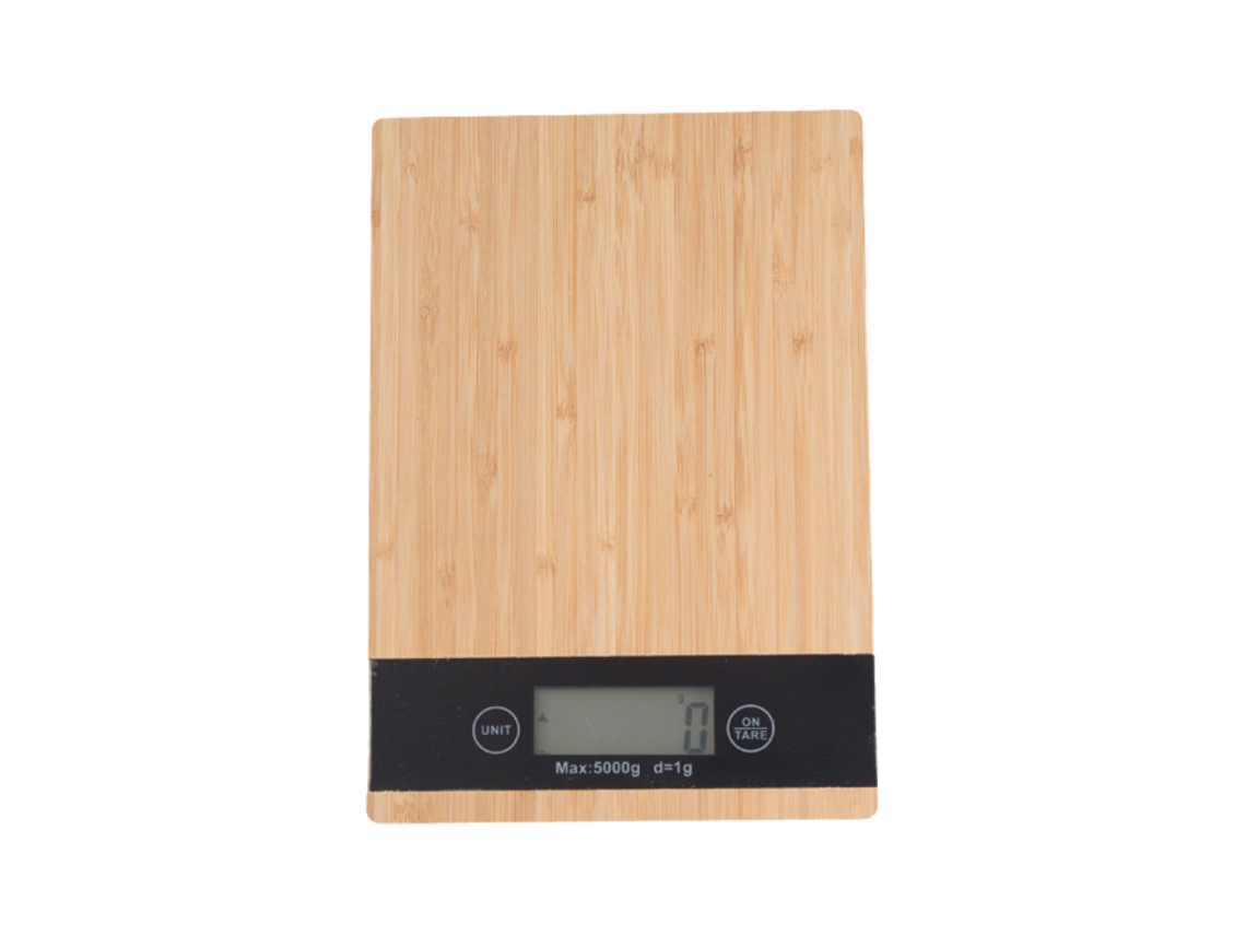 Báscula de cocina con pantalla LED, dispositivo electrónico delgado para mediciones precisas en la cocina