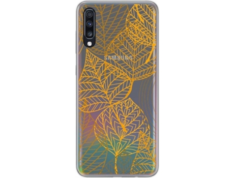 Carcasa Samsung Galaxy A70 TUMUNDOSMARTPHONE Hojas Multicolor