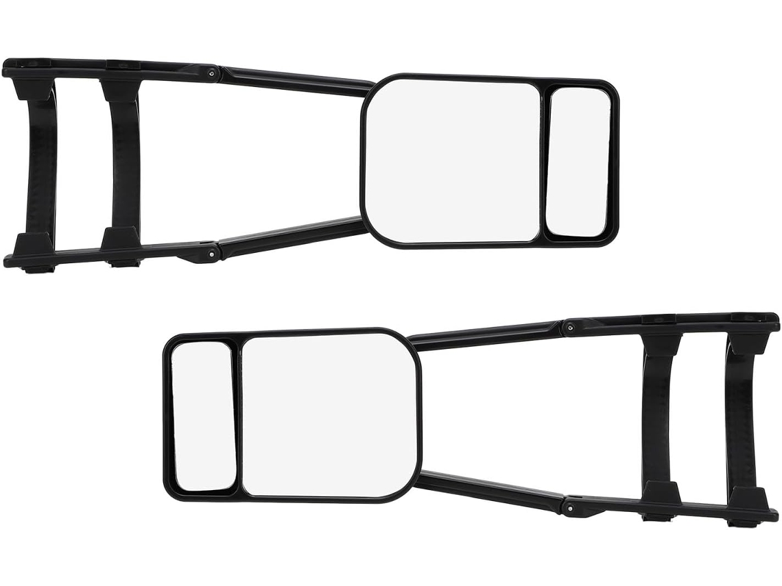 Kit De Extensão De Espelho Retrovisor Para Reboque, Material De Alta Resistência, Encaixe Por Pressão.