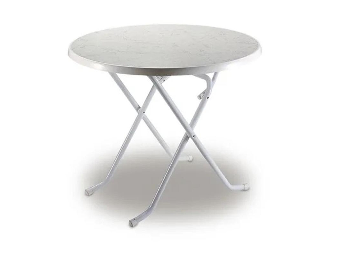 Mesa Plegable 85 Cm Blanca