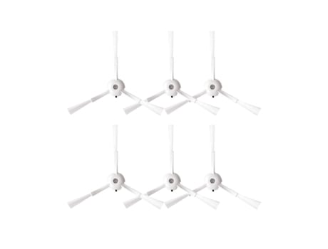 Acessórios de Aspirador 6 cepillos laterales de repuesto para escoba para robot aspirador P10 cepillo lateral