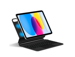 iPad Air de 13 pulgadas con Magic Keyboard, soporte flotante Easy Set, trackpad multitáctil de precisión, retroiluminado, Viewleaf negro (m2 M3)