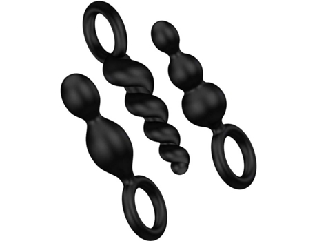 Estimulador SATISFYER D-218452 (Negro)