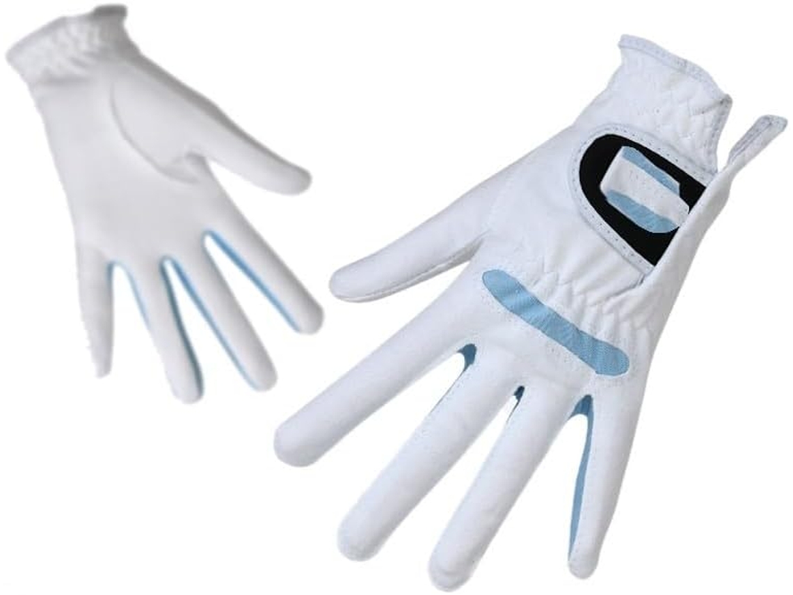 Guantes De Golf Transpirables Y Ajustables Para Mujer, Mano Izquierda Derecha, Tejido Fibra, Deportes Al Aire