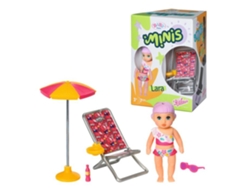 Muñeca Baby Born Mini Hermana Lara 7 Cm Traje De Baño Tropical Accesorios Incluidos