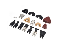 Hojas De Sierra Rectas De Acero De Alto Carbono Para Herramienta Oscilante Multiusos Con Accesorios De Lijado Y Ensamblaje.