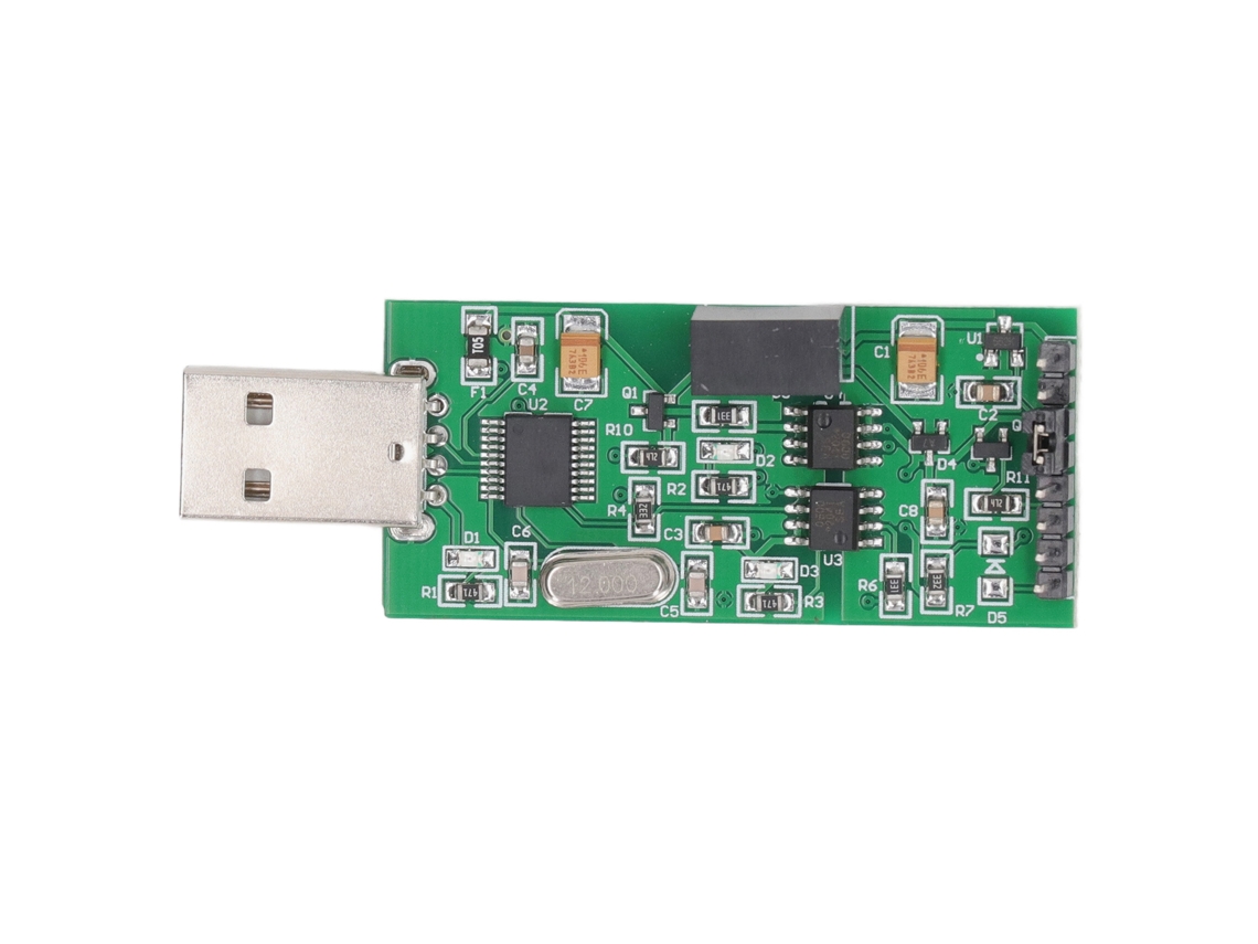 Módulo Usb A Serie Ttl Aislado Con Optoacoplador, 3,3 V, 5 V, Alta Velocidad, Protección.
