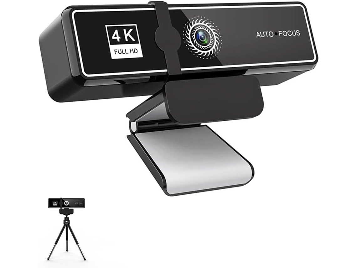 Cámara Web 4k Full Hd Para Ordenador, Cámara Web Usb, Puerto De Red.