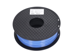 Filamento PLA de 1,75 mm para impresora 3D, cambia de color, de azul a blanco, 1350 g