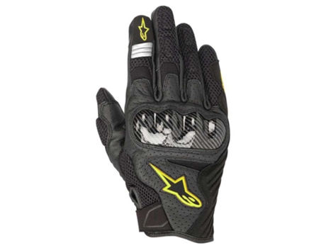 Guantes Unisex ALPINESTARS Smx 1 Air V2 Negro para Motociclismo (L)