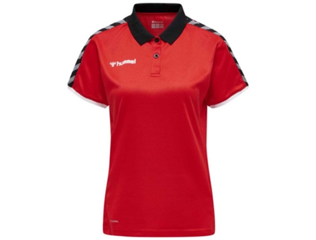 Polo de Mujer para Fútbol HUMMEL Authentic Functional Rojo (L)