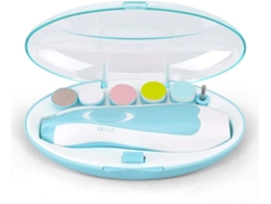 Kit de lima de uñas para bebé con motor silencioso, cortaúñas eléctrico para un cuidado suave (diseño portátil)