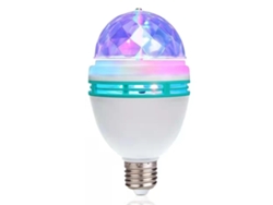 2026-bombilla Led Rotativa E27 De 3w Colorida Ahorro Energético Para Hogar Ktv Escenario