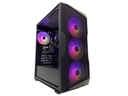 PC Gaming Tecnowake Bytewake-a 16 / Ryzen 7 5700x / Radeon RX 9060 XT 16 GB / 16 GB de RAM / SSD de 1 TB NVM / RGB / Wifi