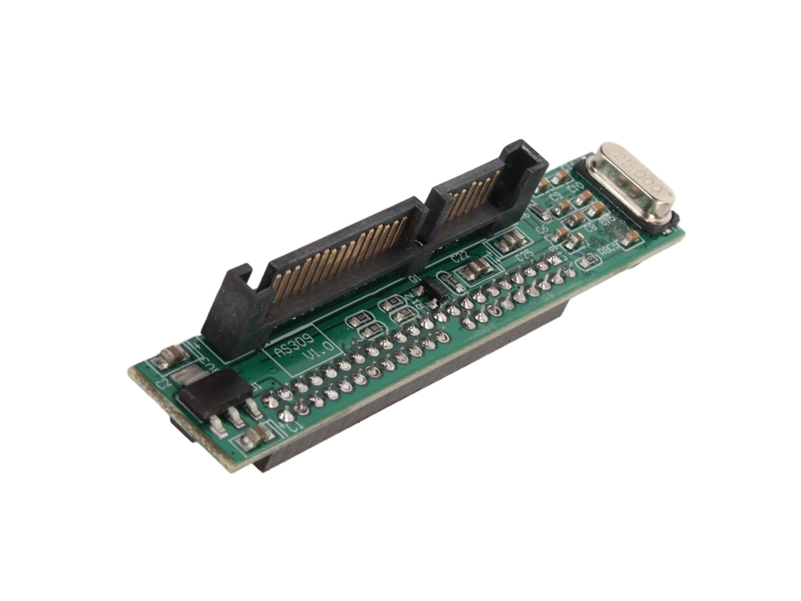 Adaptador Ide 44pin A Sata 1.5gbs, Convertidor De Disco Duro De 2.5 Pulgadas A Puerto Ide 44pin Hembra 7+15p