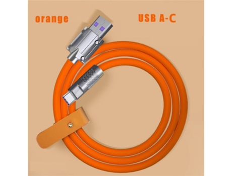 Cable Usb-C Carga Rápida Luz Indicadora Led Tipo Resistencia La