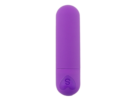Vibrador mini bala de 10 velocidades para mujer (Morado) VEANXIN
