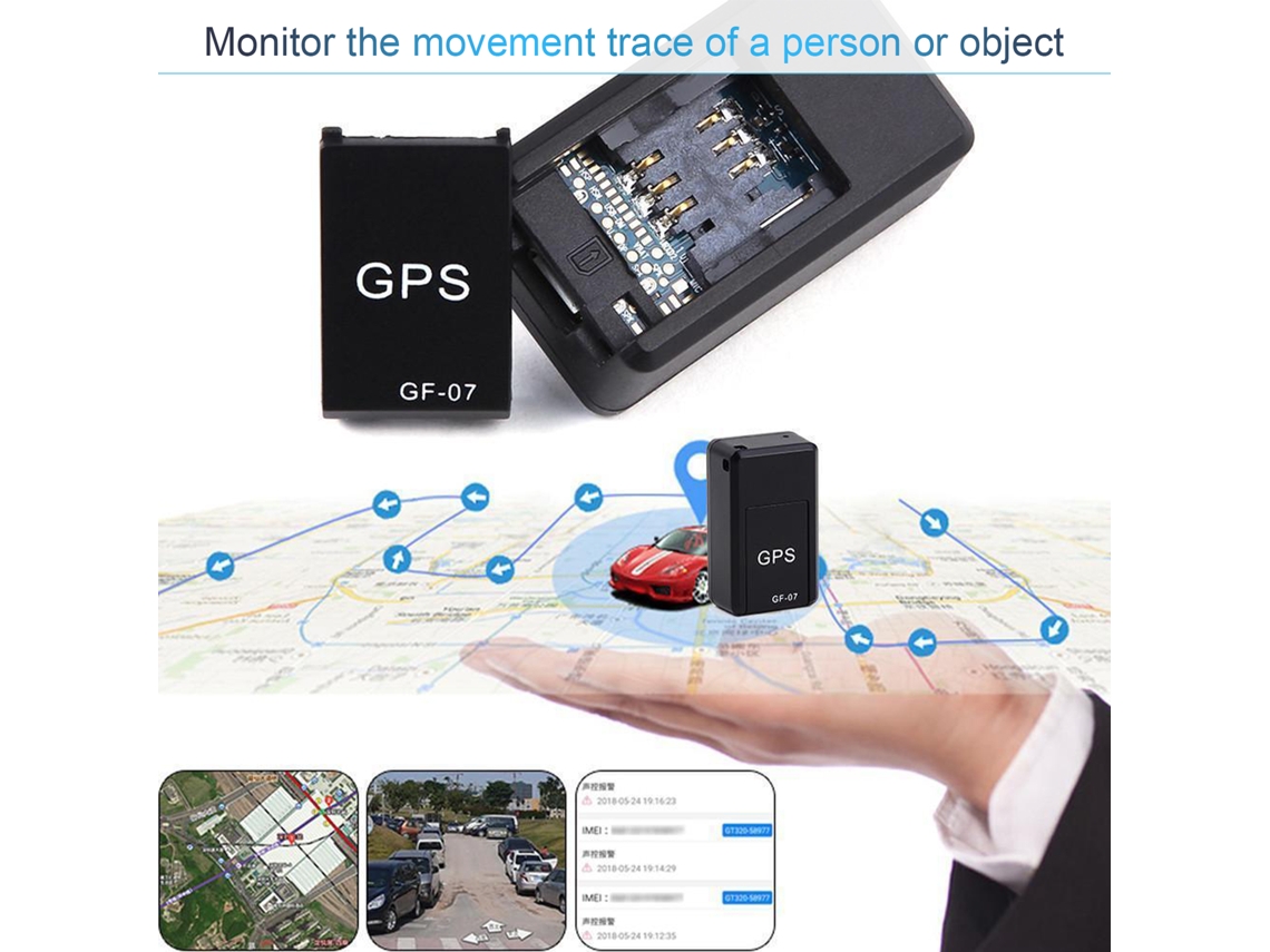 2026-dispositivo De Seguimiento Gf07 Mini Gps Tracker Con Seguimiento En Tiempo Real Antirrobo Magnético Para Vehículos