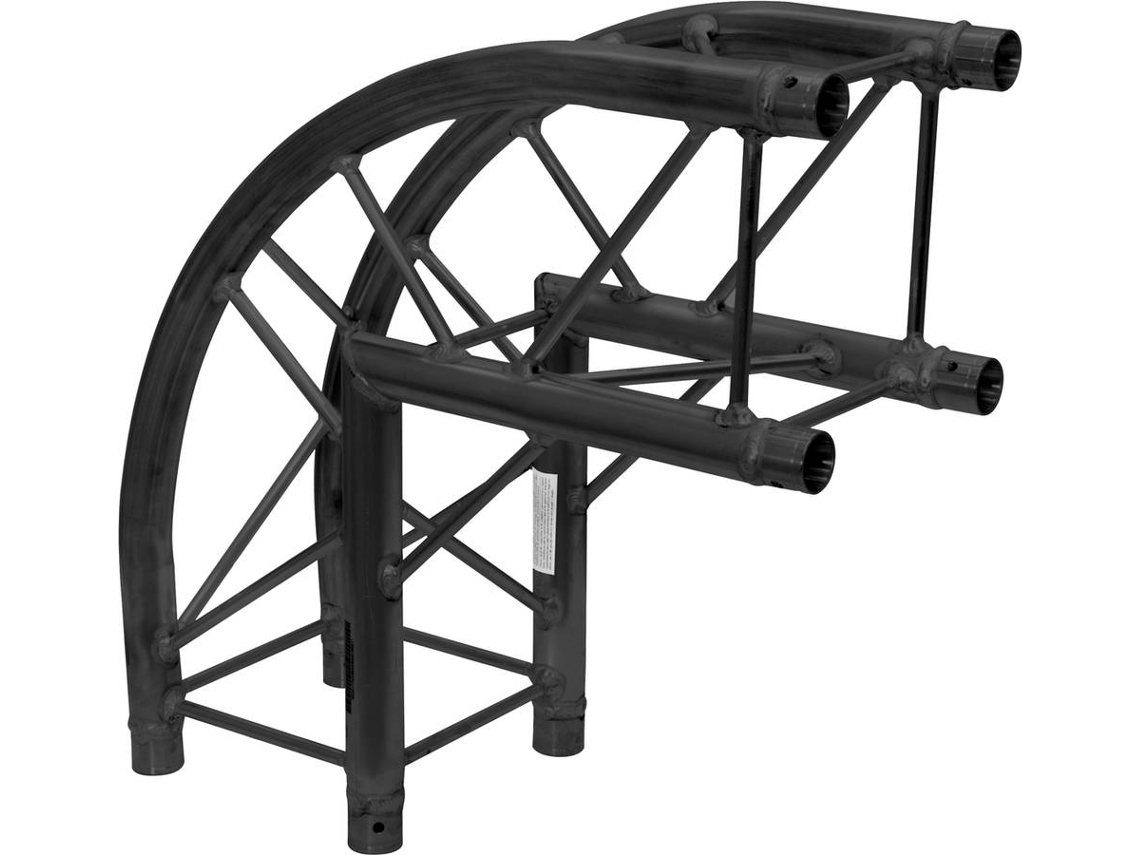 Armadura ALUTRUSS DQ4-SPAC21R 2 Vías 90° bk