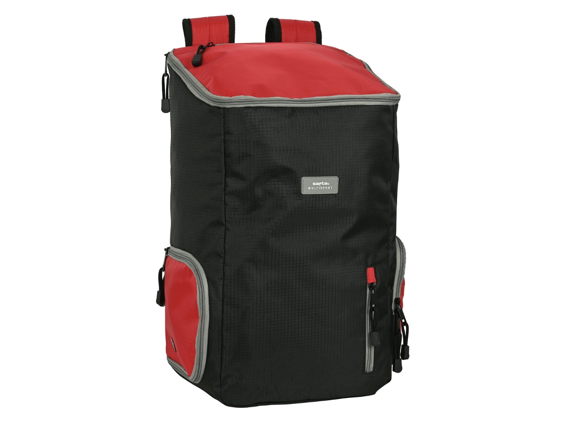 Mochila Safta Multisports Rojo Negro