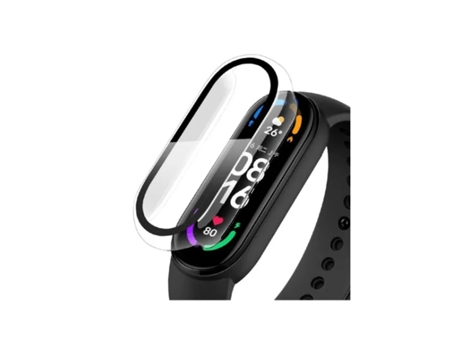 Capa Proteção Total GIFT4ME para Xiaomi Mi Band 7 - Transparente