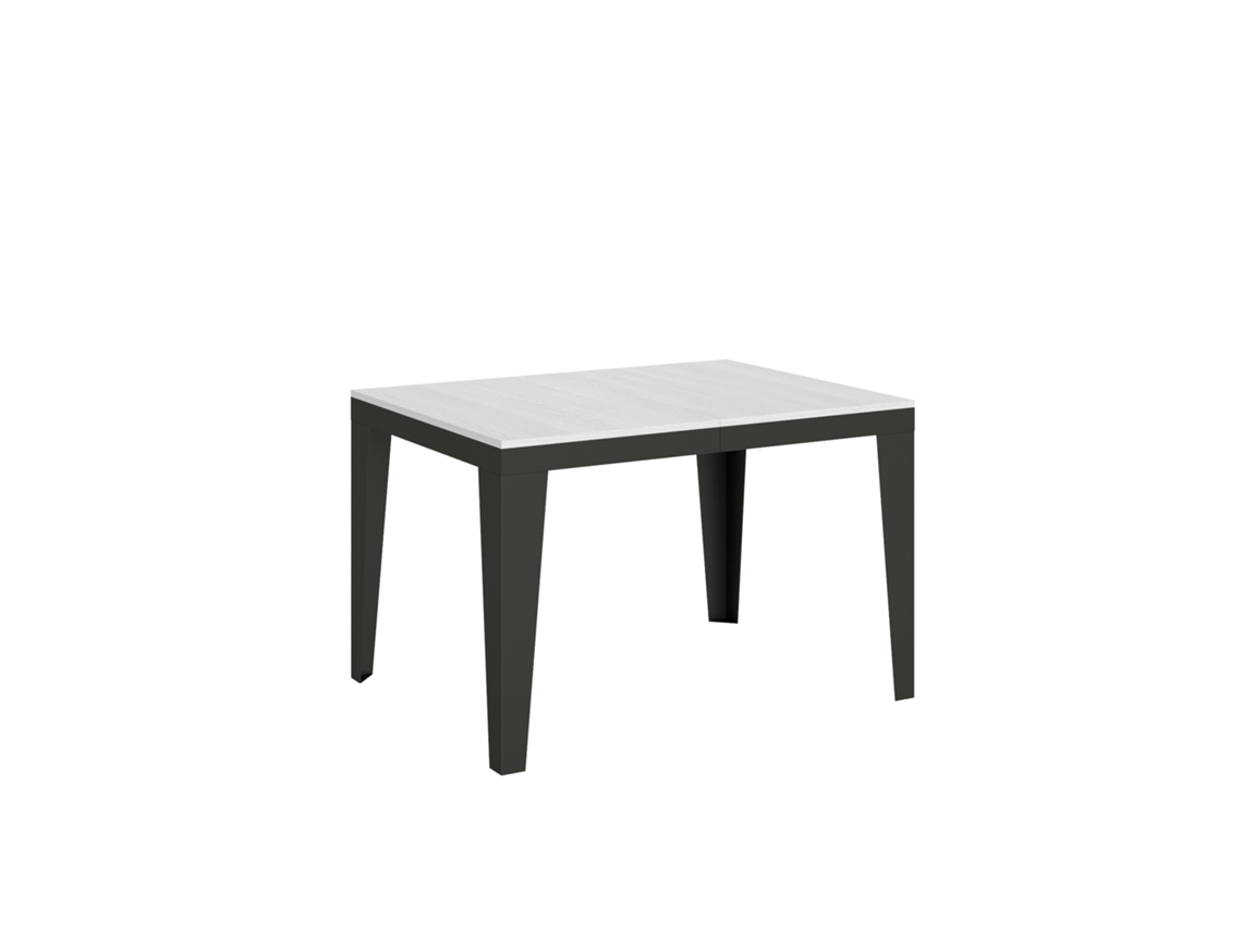 Mesa de Comedor ITAMOBY Flame Evolution (90x120/224 - Paneles de Melamina - Fresno Blanco)