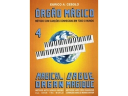 Libro EURICO CEBOLO Órgano Mágico 4 (Portugués)