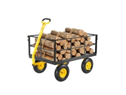 Carro de carga pesada de 635 kg con laterales y ruedas desmontables 13 Tekmaquinas