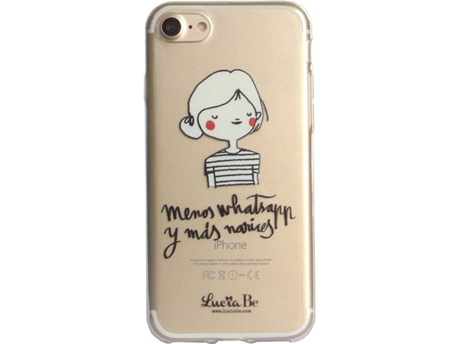 Funda LUCIA BE Narices iPhone 7, 8