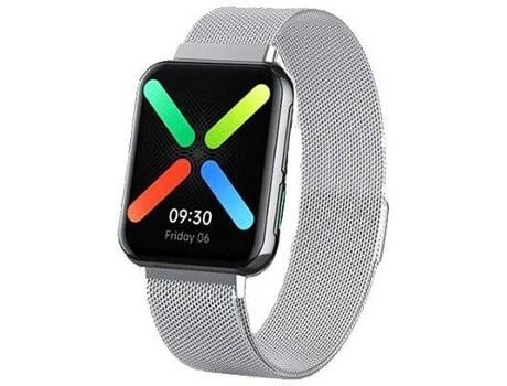Correa PHONECARE Milanese Loop Cierre Magnético Oppo Watch 46mm Gris