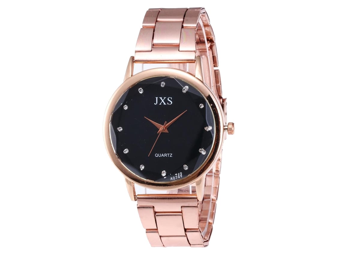 Reloj De Pulsera De Cuarzo Elegante Para Mujer, Color Oro Rosa, Modelo J48-3