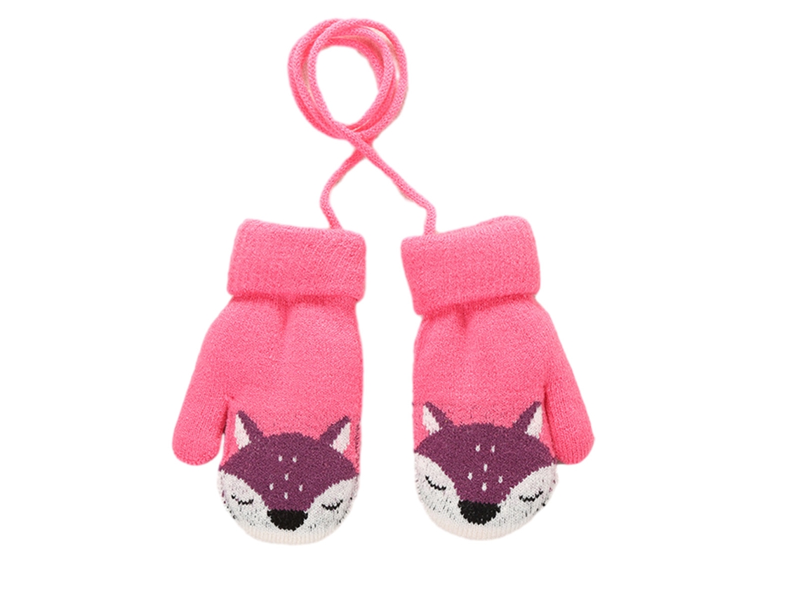 NEVEANCE Guantes de Invierno para Niños con Elástico Ajustable Guantes de Nieve con Dedos Completos Guantes Mágicos para Esquí