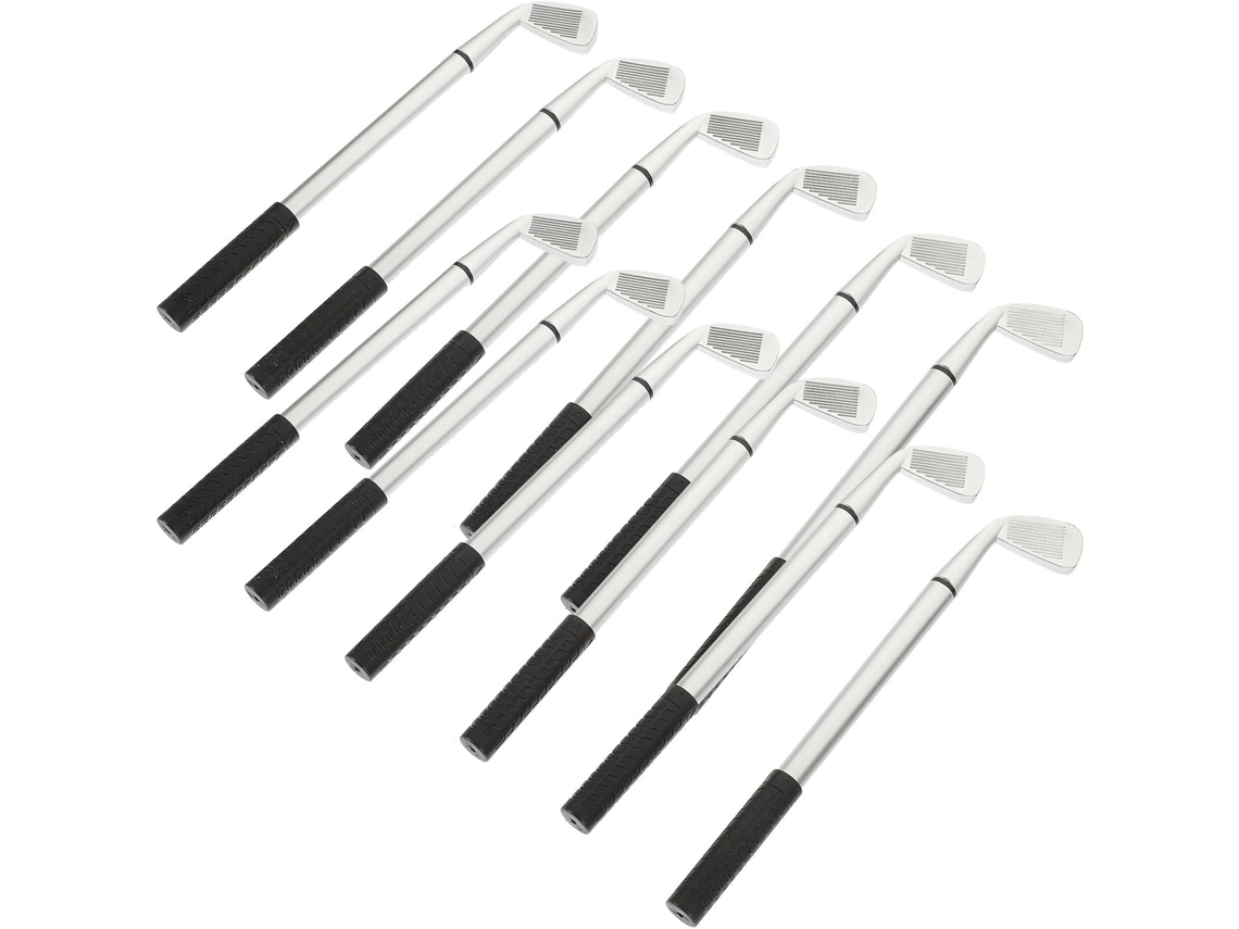 Bolígrafos Golf De Aluminio Negro Robusto Para Escolar