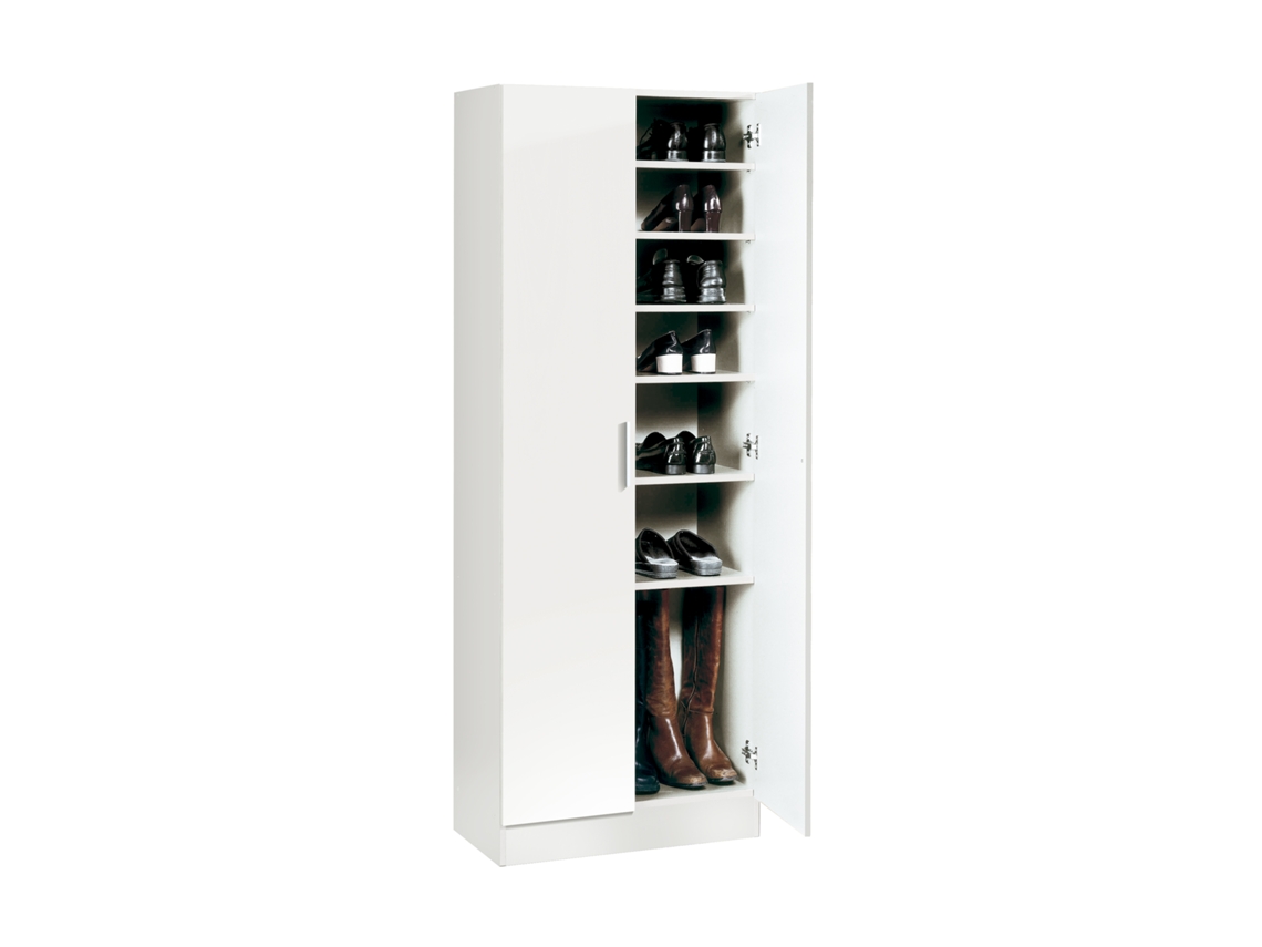 Zapatero 2 Puertas 171X60X35 Blanco VENPRODIN