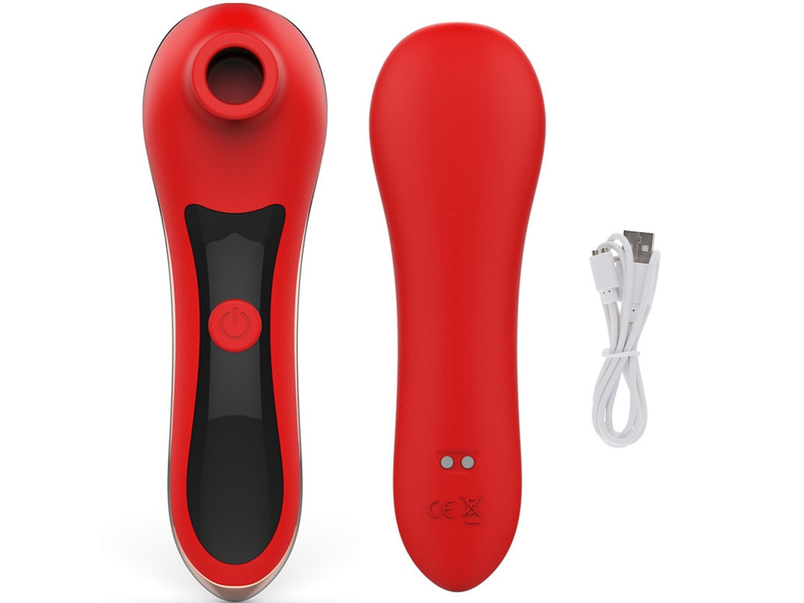 Mini vibrador de silicona suave para mujer (rojo) YIZHOOD