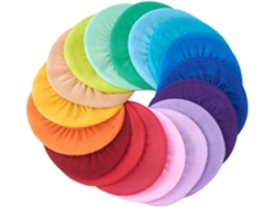 Juego Baño Fundas Coloridas Para Asiento