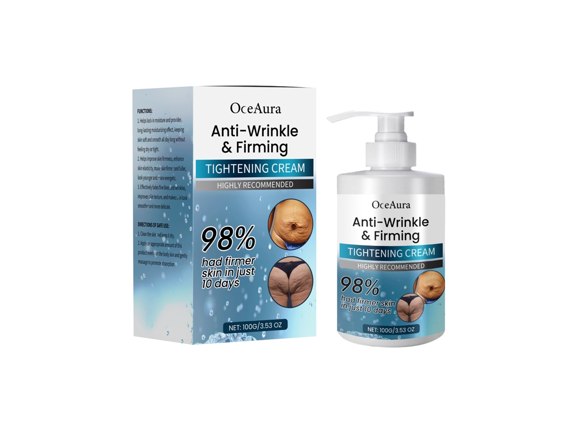 Crema corporal antiarrugas y reafirmante