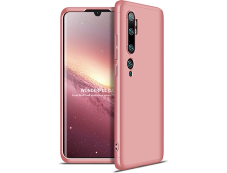 Carcasa Xiaomi Mi Note 10 Slim armor 360º Rosa