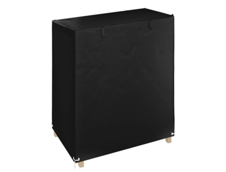 Funda Para Banco Balancin VIDAXL Negro Polietileno (125x90x135/165 cm)