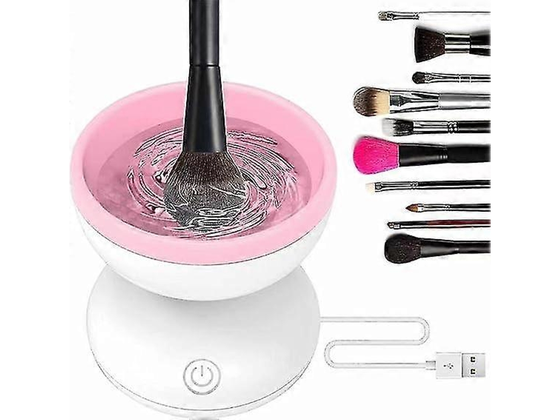 Máquina de limpieza profunda de brochas de maquillaje eléctricas USB de un botón Rosewell