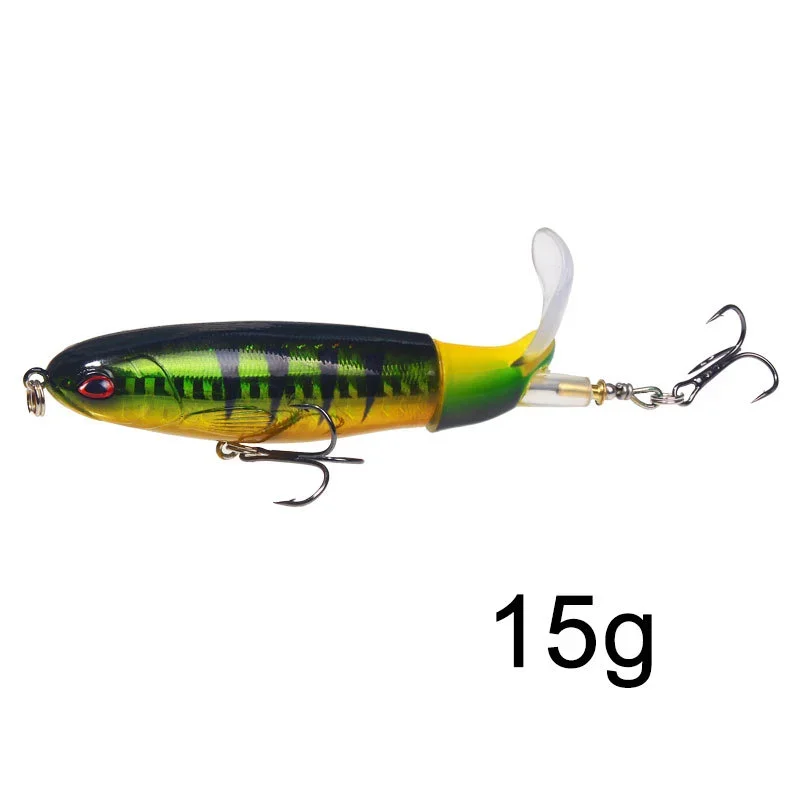 (estilo G15g) Un Señuelo Artificial Duro De Amapola Gigante Para Pesca De Superficie