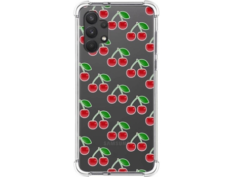 Carcasa Samsung Galaxy A32 4G TUMUNDOSMARTPHONE Cerezas Multicolor