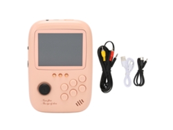 Consola De Juegos Portátil Retro Recargable Con Salida Av Y Tarjeta De Memoria De 32 Gb Para Niños Y Adultos.