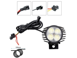 Faro Led Con Claxon Fc1 12-72v