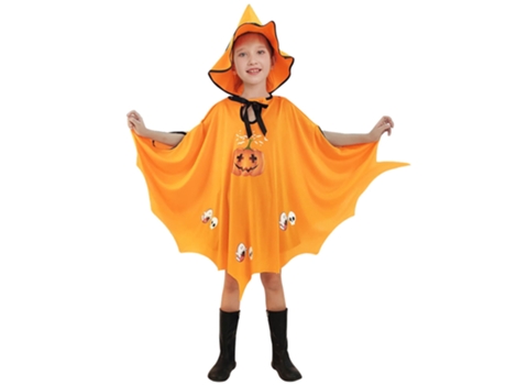 Disfraces de Halloween para niños, disfraces de capa de fiesta de vacaciones, disfraces de actuación de calabaza.