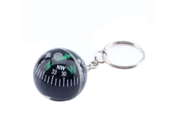 Brújula De Bola De 28 Mm Rellena De Líquido Para Acampar, Hacer Senderismo, Viajar Y Para Supervivencia Al Aire Libre.