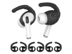 Ahastyle PT 100 - Funda antideslizante para auriculares Apple Airpods Pro (3 pares, silicona, antipérdida) Rosewell