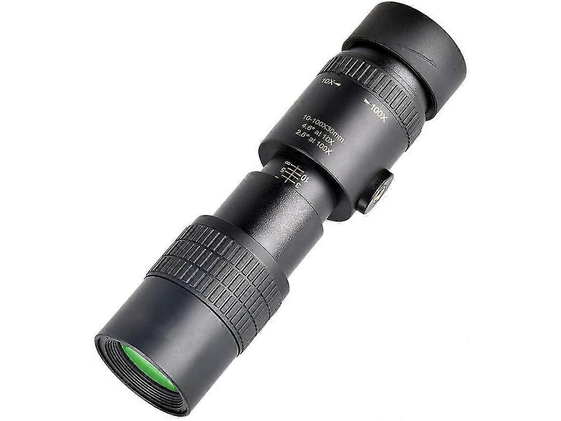 Telescopio monocular óptico con zoom de 100x y telescopio móvil HD para observación de aves con poca luz.