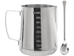 Yarnow Juego De Taza De Acero Inoxidable 304 Para Derretir Velas Con Cuchara Y Escala, Capacidad Grande Y Para Uso En