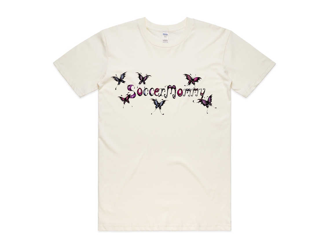 Camiseta unisex para adultos Soccer Mommy Butterflies ROCKINSTONE. Más vendida. Talla: XXL